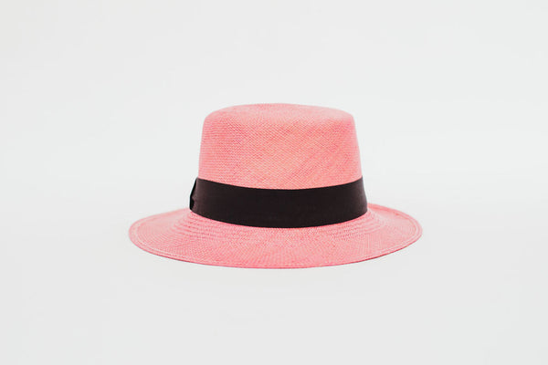Pink Rosa Panama Hat