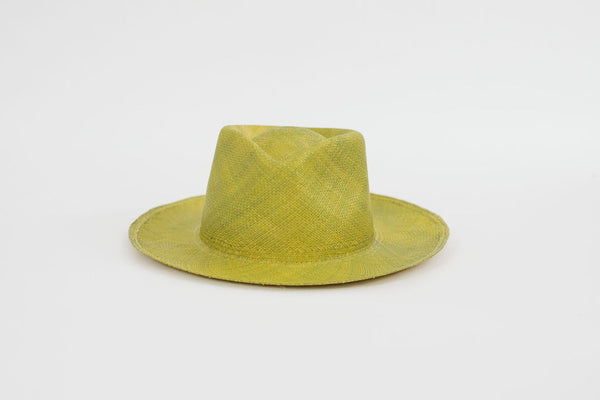 Green Lime Panama Hat